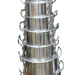 Tornado Stainless Alluminium Sufuria 14pc