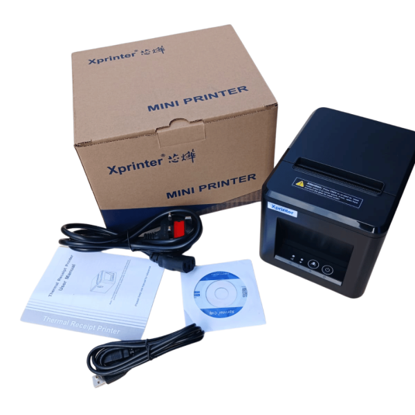 Thermal Receipt Printer 80mm USB+LAN Connection with Auto Cutter