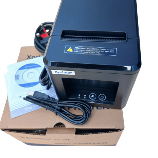 Thermal Receipt Printer 80mm USB+LAN Connection with Auto Cutter