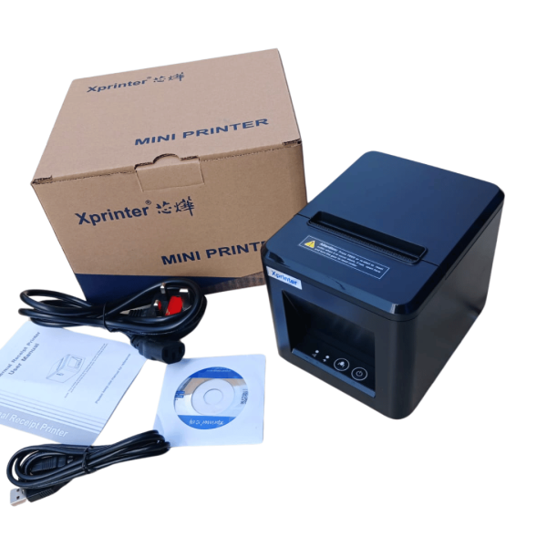 Thermal Receipt Printer 80mm USB+LAN Connection with Auto Cutter