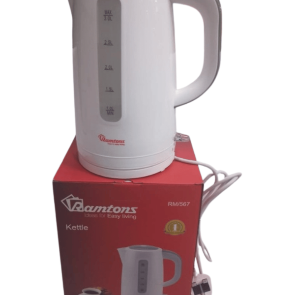 Ramtons RM/567 3L Electric Cordless Kettle