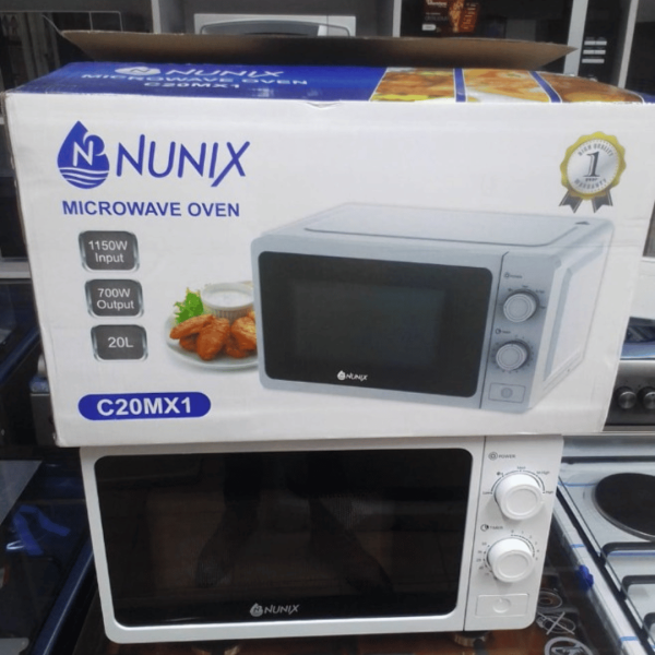 Nunix C20PG 20L Digital Electric Microwave Oven WITH GRILL