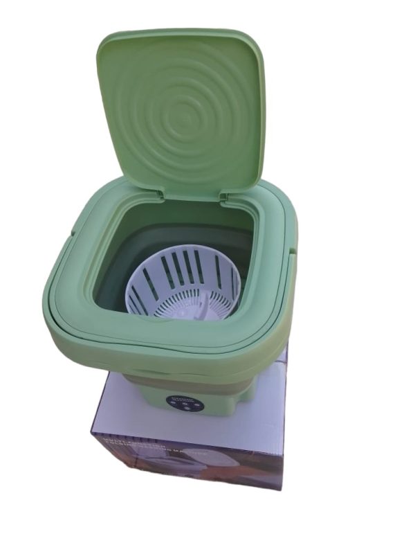 Foldable mini washing machine