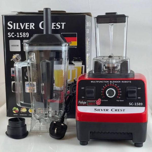 Silver Crest 2In1 Commercial Blender 2L 4500W