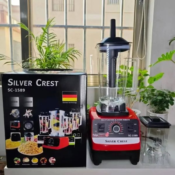 Silver Crest 2In1 Commercial Blender 2L 4500W