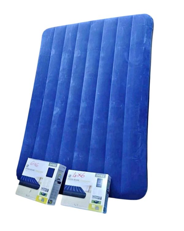 Intex Inflatable Mattresses 2.5*6, 3*6, 4*6, 5*6 and 6*6 with Electric Pump