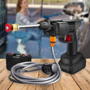 Cordless portable high Pressure Washer and spray Gun