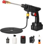 Cordless portable high Pressure Washer and spray Gun